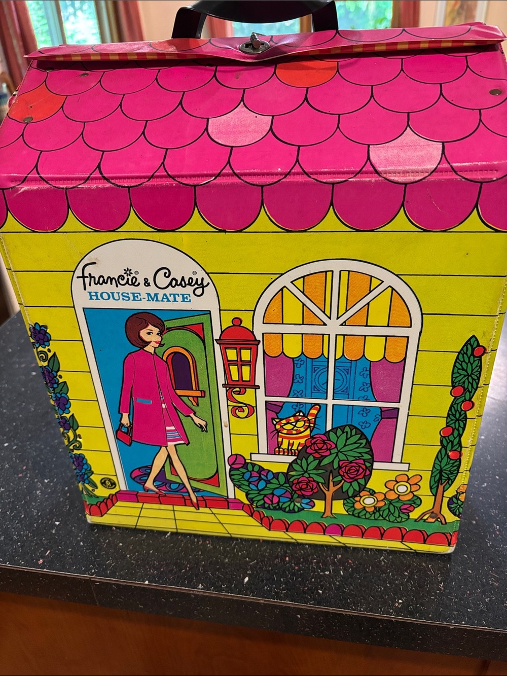Francie & Casey HouseMate Vintage Playset Box w/ handmade clothes 1966 - Picture 3 of 17